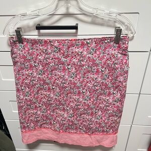 Floral Pink Women's Skirt by Luna Chix, sz 7/8